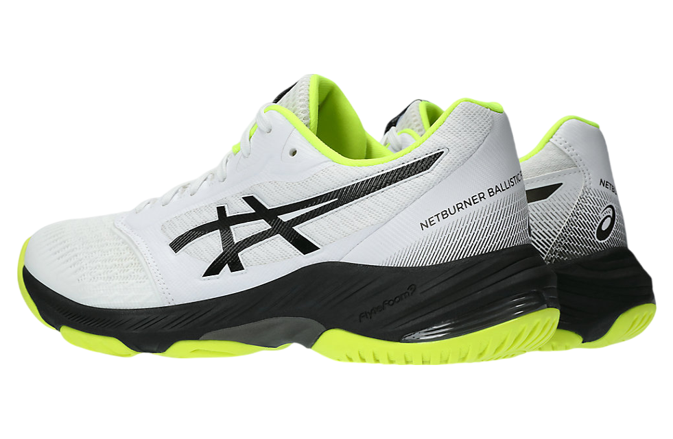 Asics Netburner Ballistic FF 3 White / Gunmetal