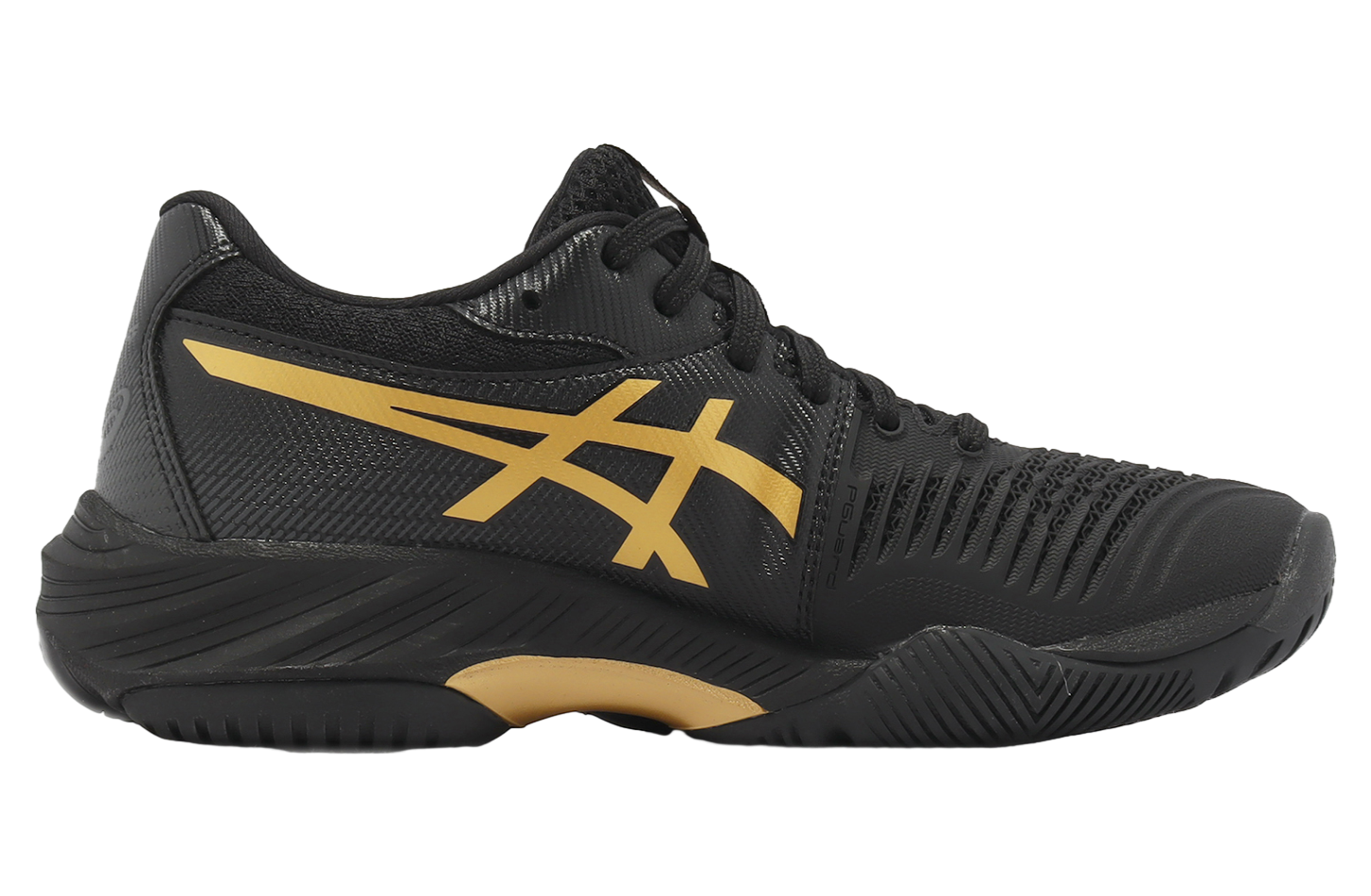 Asics Netburner Ballistic FF 3 WMNS Black / Pure Gold