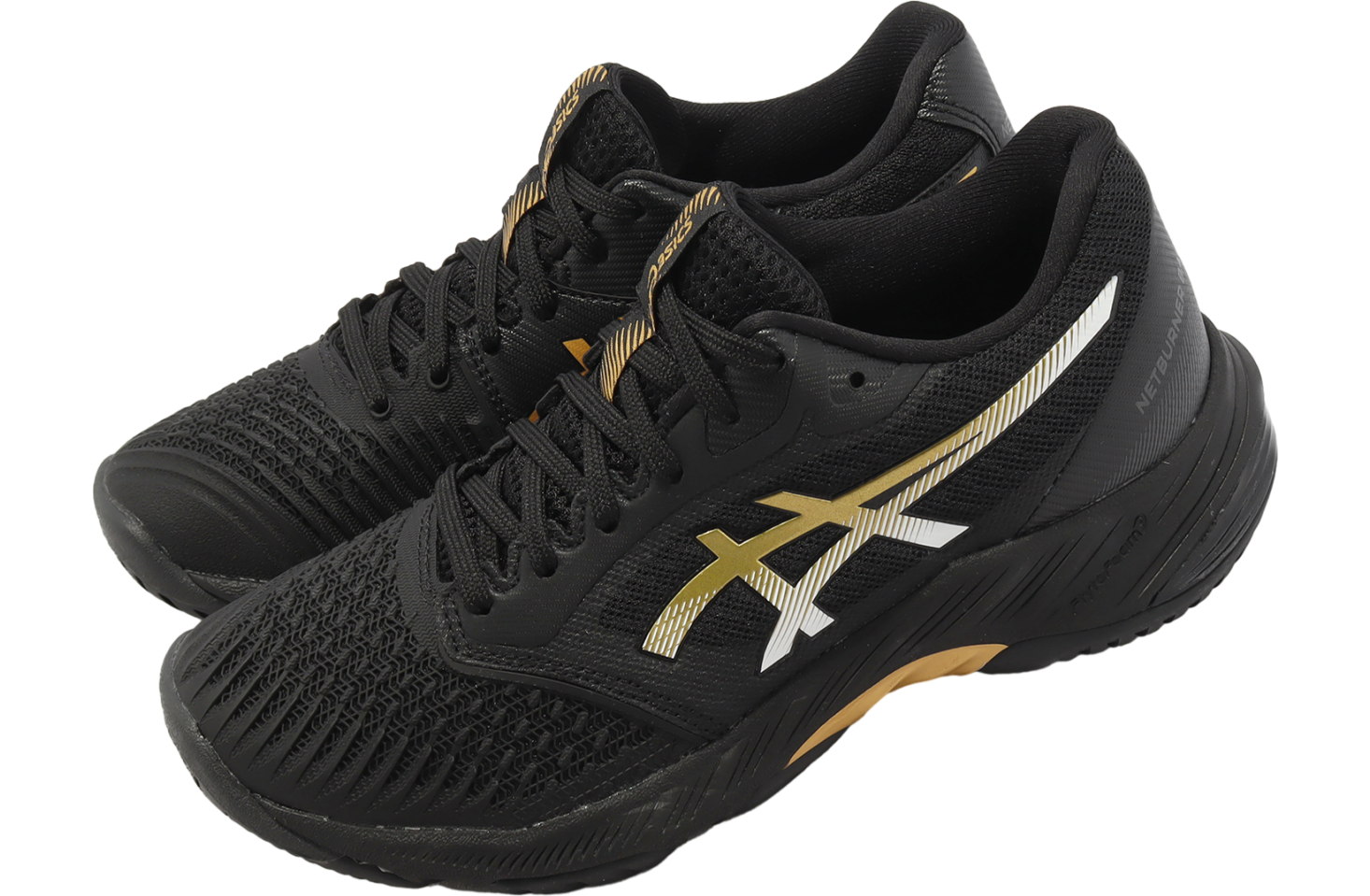 Asics Netburner Ballistic FF 3 WMNS Black / Pure Gold