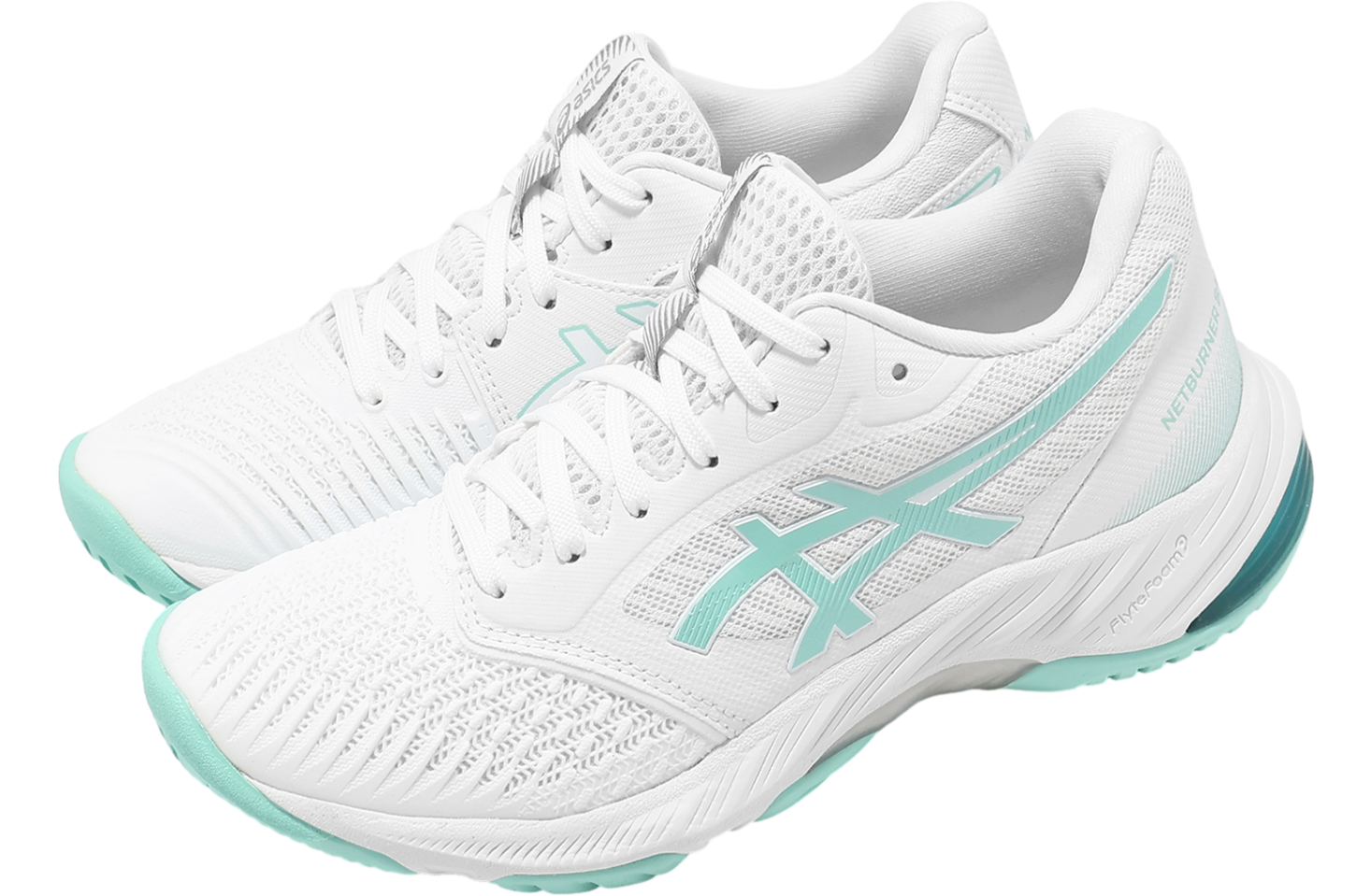 Asics Netburner Ballistic FF 3 WMNS White / Illuminate Mint