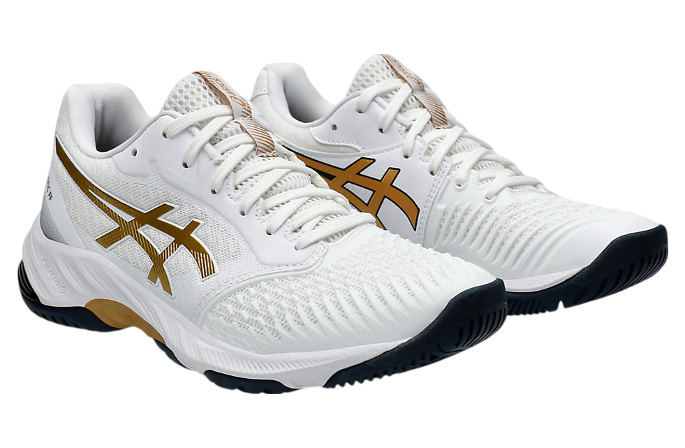 Asics Netburner Ballistic FF 3 WMNS White / Pure Gold