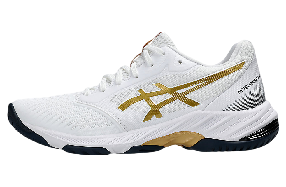 Asics Netburner Ballistic FF 3 WMNS White / Pure Gold