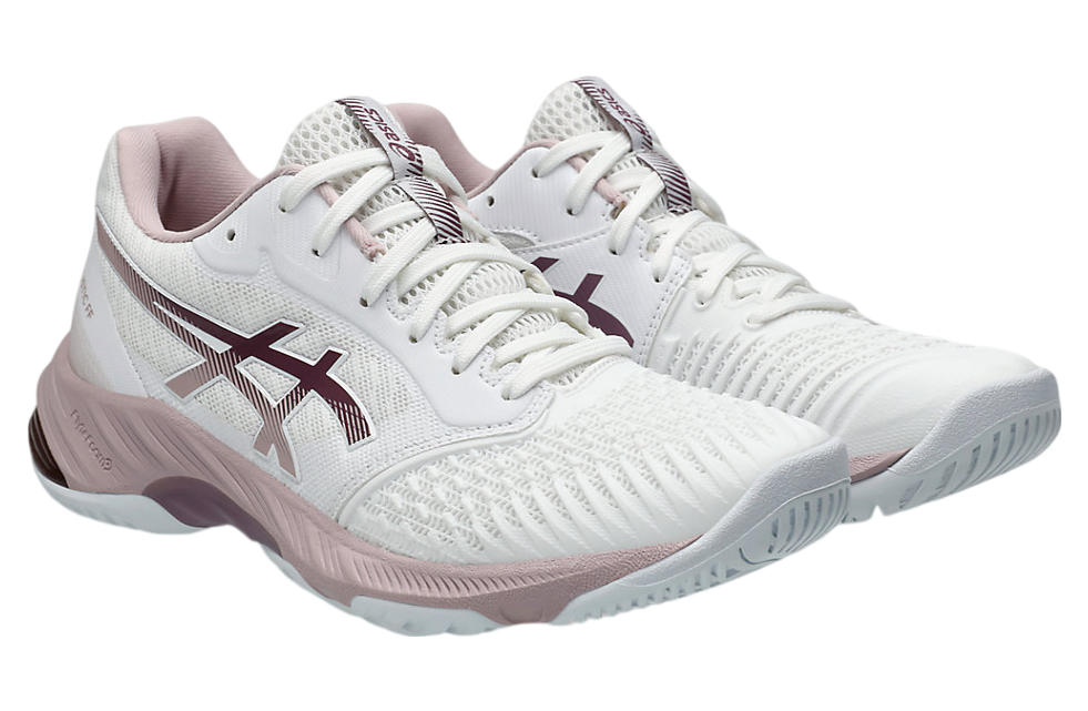 Asics Netburner Ballistic FF 3 WMNS White / Watershed Rose