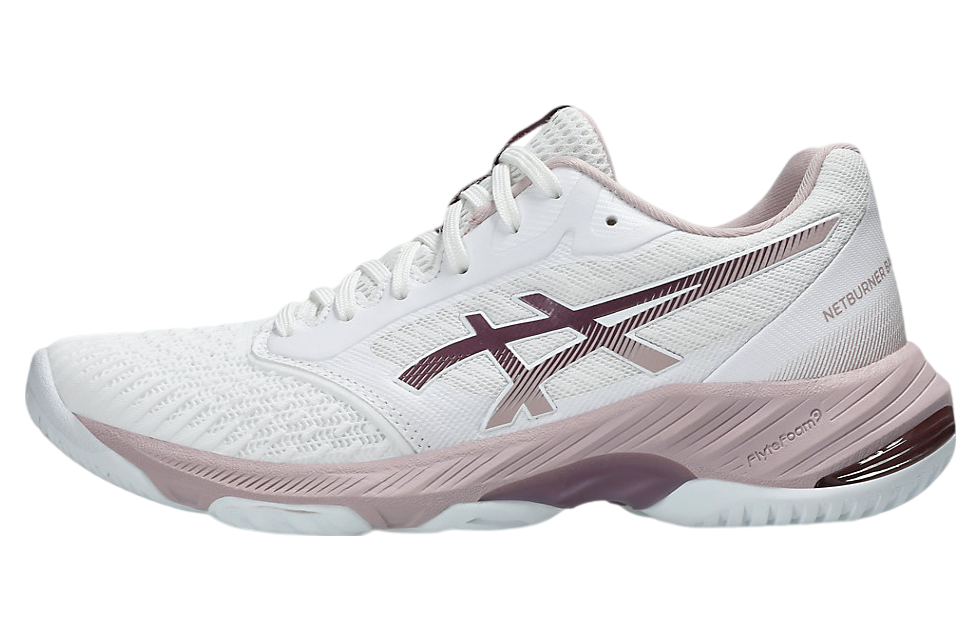 Asics Netburner Ballistic FF 3 WMNS White / Watershed Rose