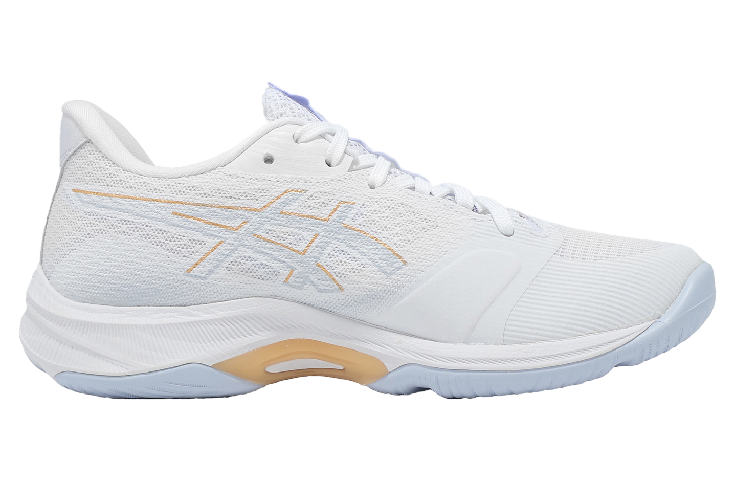 Asics Netburner Ballistic FF 4 D Wide WMNS White / Champagne