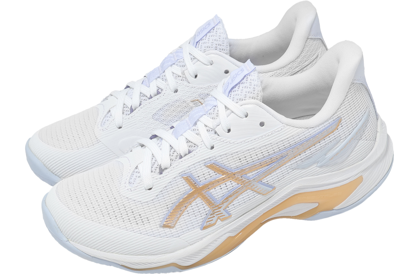 Asics Netburner Ballistic FF 4 D Wide WMNS White / Champagne