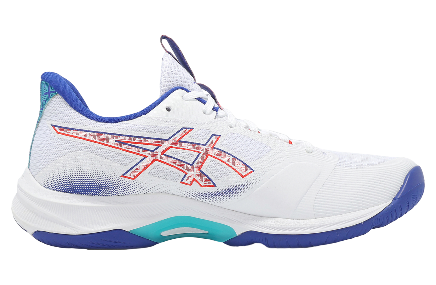 Asics Netburner Ballistic FF 4 White / Asics Blue