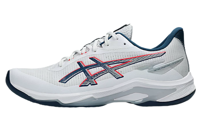 Asics Netburner Ballistic FF 4 White / Mako Blue / Red