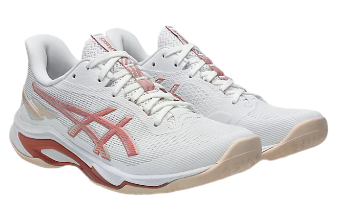 Asics Netburner Ballistic FF 4 WMNS White / Rose Rouge