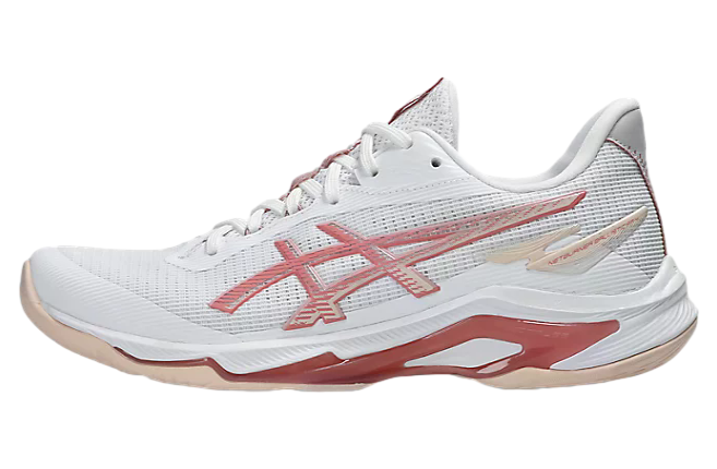 Asics Netburner Ballistic FF 4 WMNS White / Rose Rouge