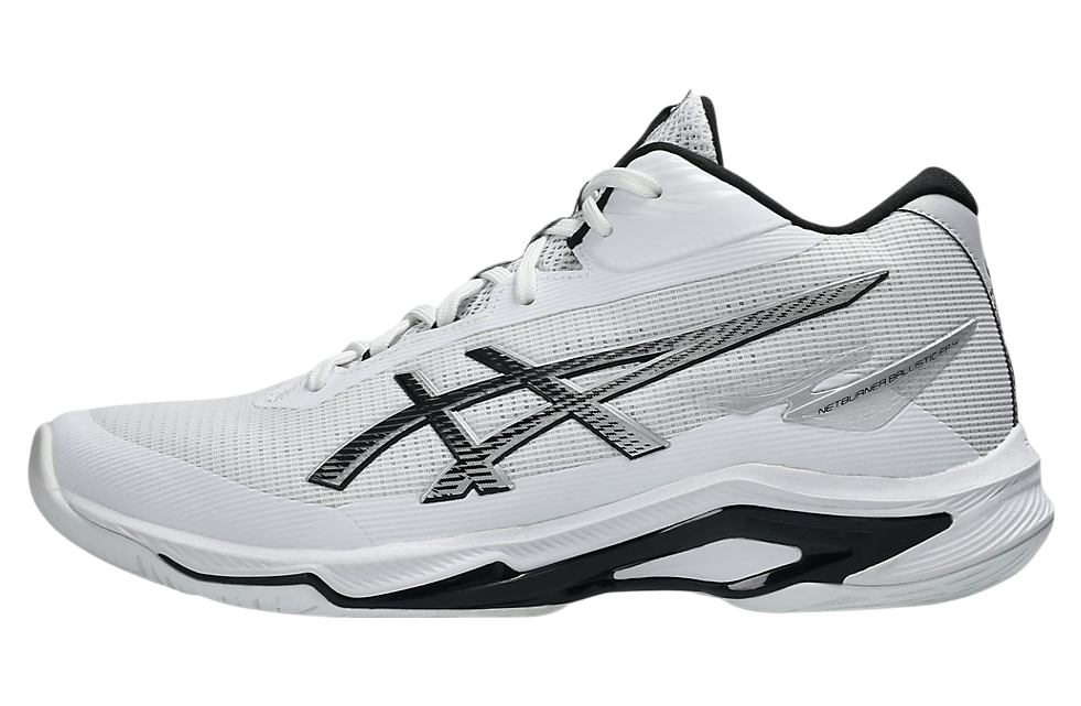 ASICS NETBURNER BALLISTIC ホワイト/ブラック Men's Netburner Ballistic FF MT 3 - Volleyball Shoe