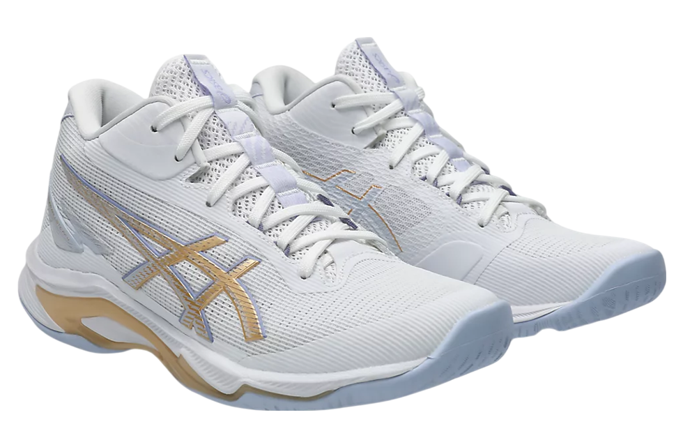 Asics Netburner Ballistic FF MT 4 White / Champagne