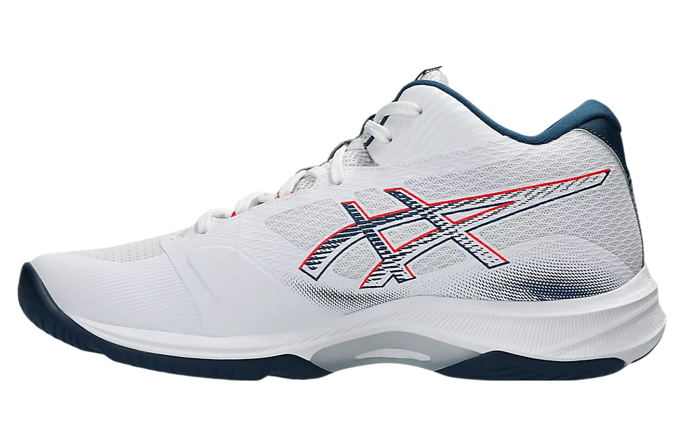 ASICS NETBURNER BALLISTIC ホワイト/ブラック Asics Netburner Ballistic FF MT 4 White / Black - May 2025