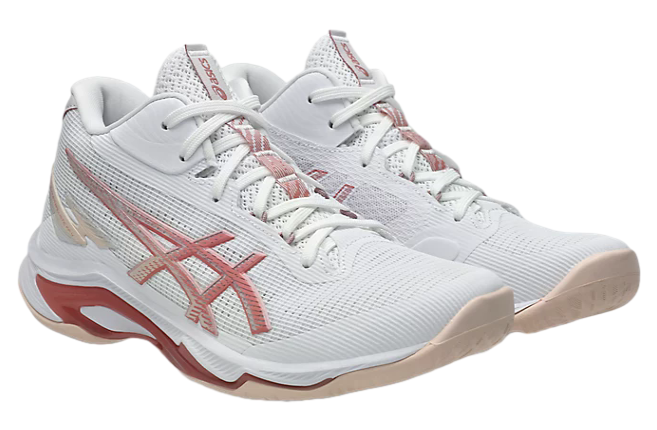 Asics Netburner Ballistic FF MT 4 WMNS White / Rose Rouge
