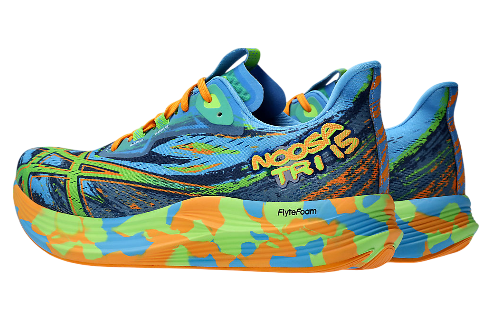 Asics Noosa Tri 15 Waterscape / Electric Lime