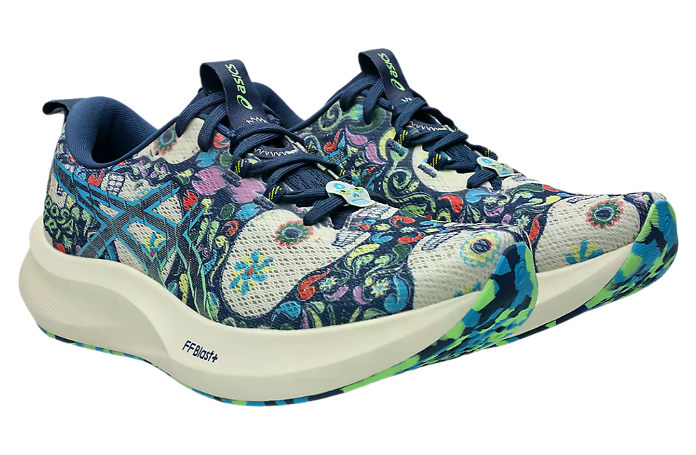 Asics Noosa Tri 16 Limited Edition Midnight Blue / Lime Burst