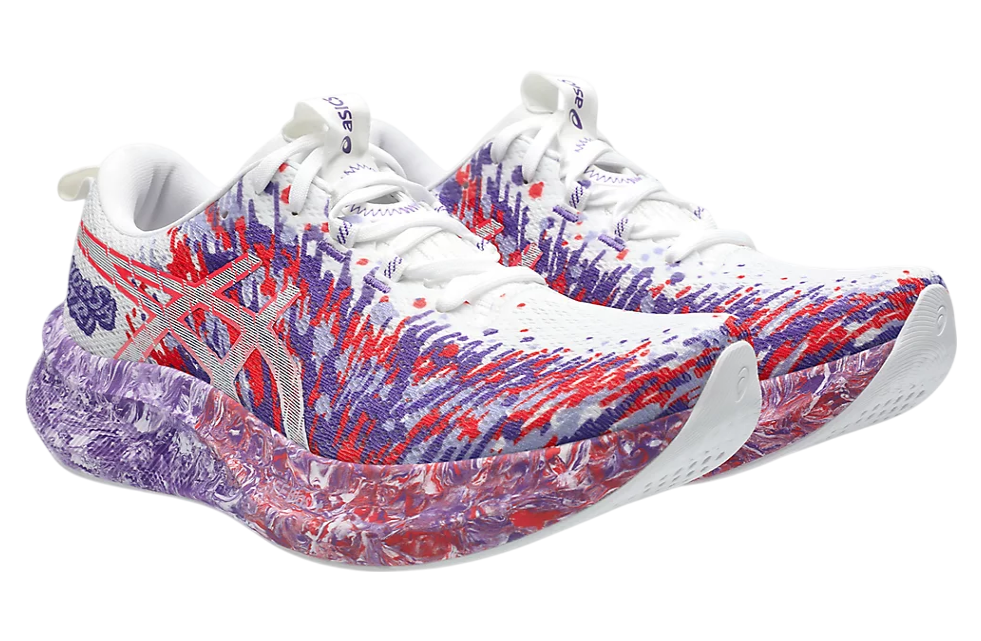 Asics Noosa Tri 16 White / Edo Purple