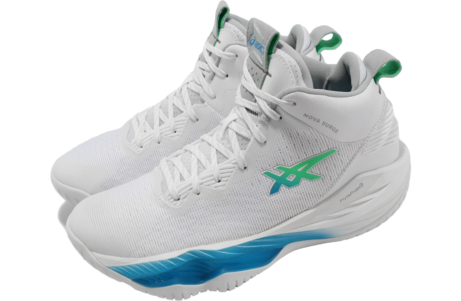 Asics Nova Surge 2 White / Island Blue