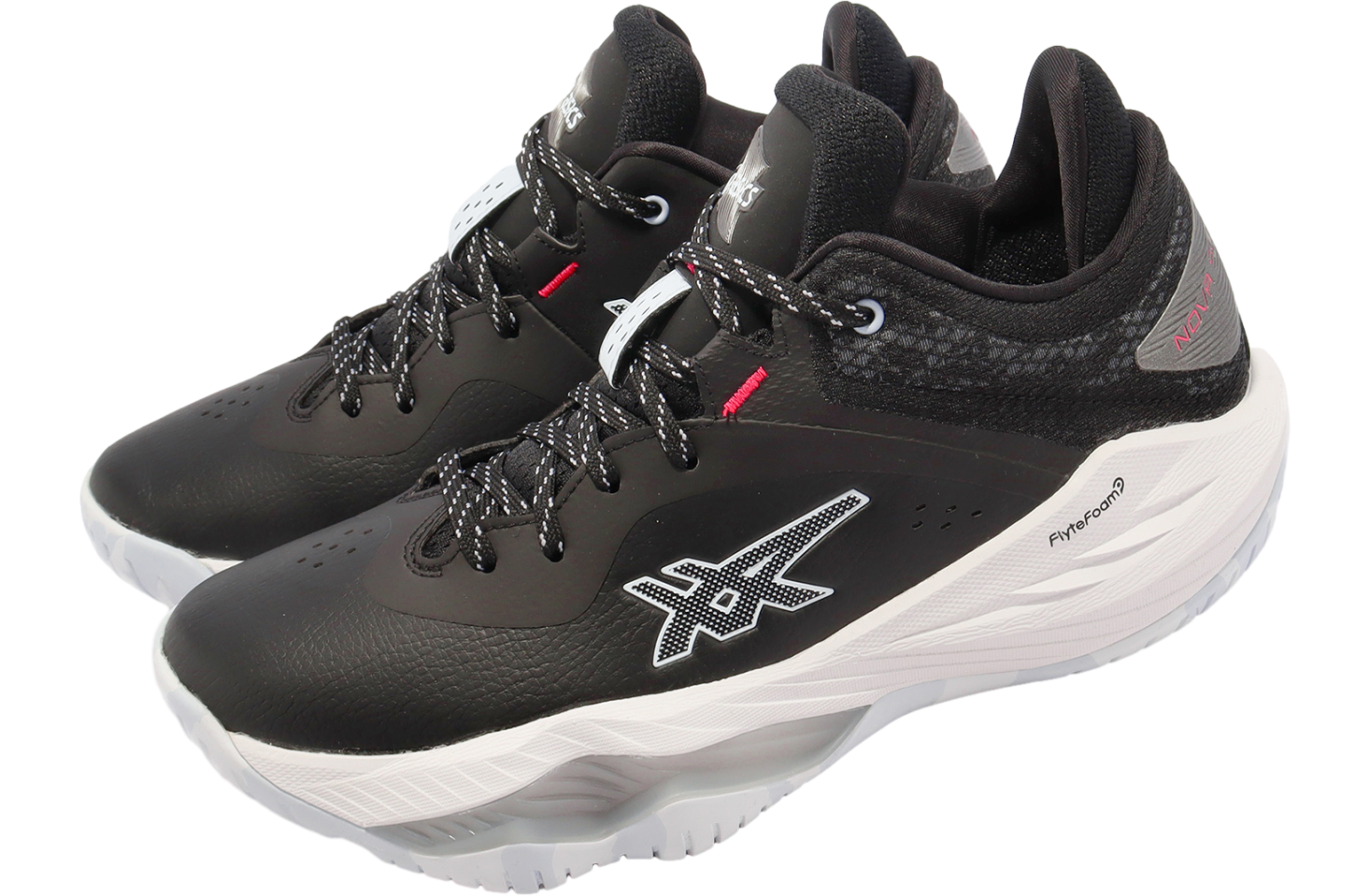 Asics Nova Surge Low Black / White