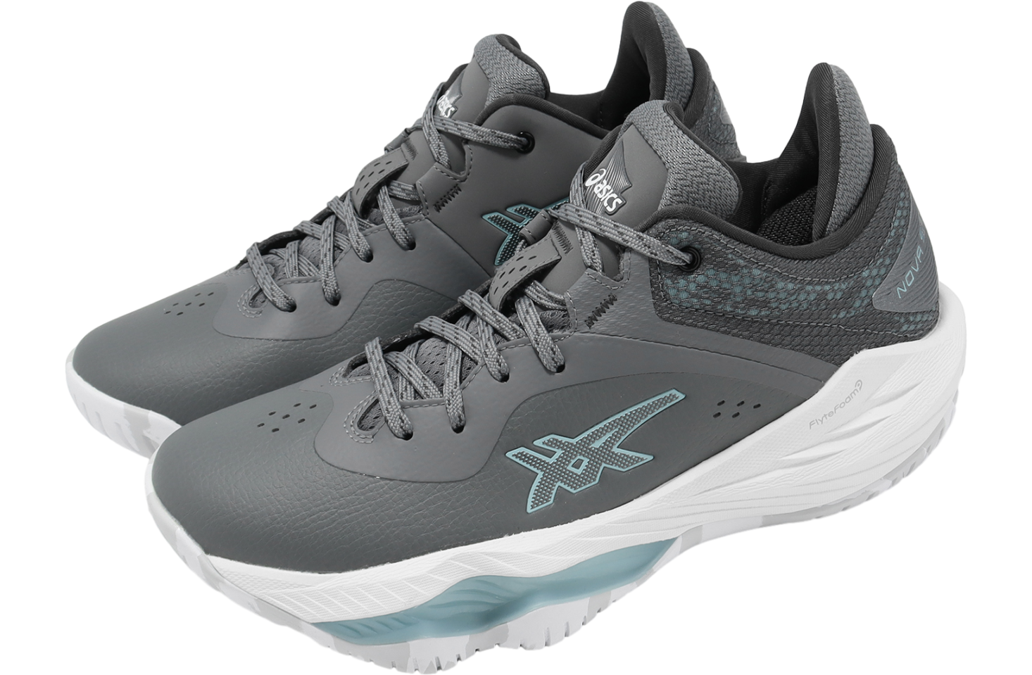 Asics Nova Surge Low Steel Grey / Teal Tint