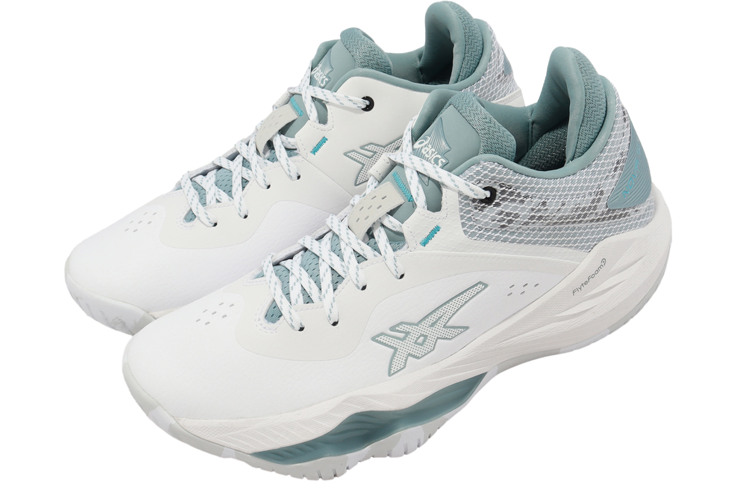 Asics Nova Surge Low White / Light Steel