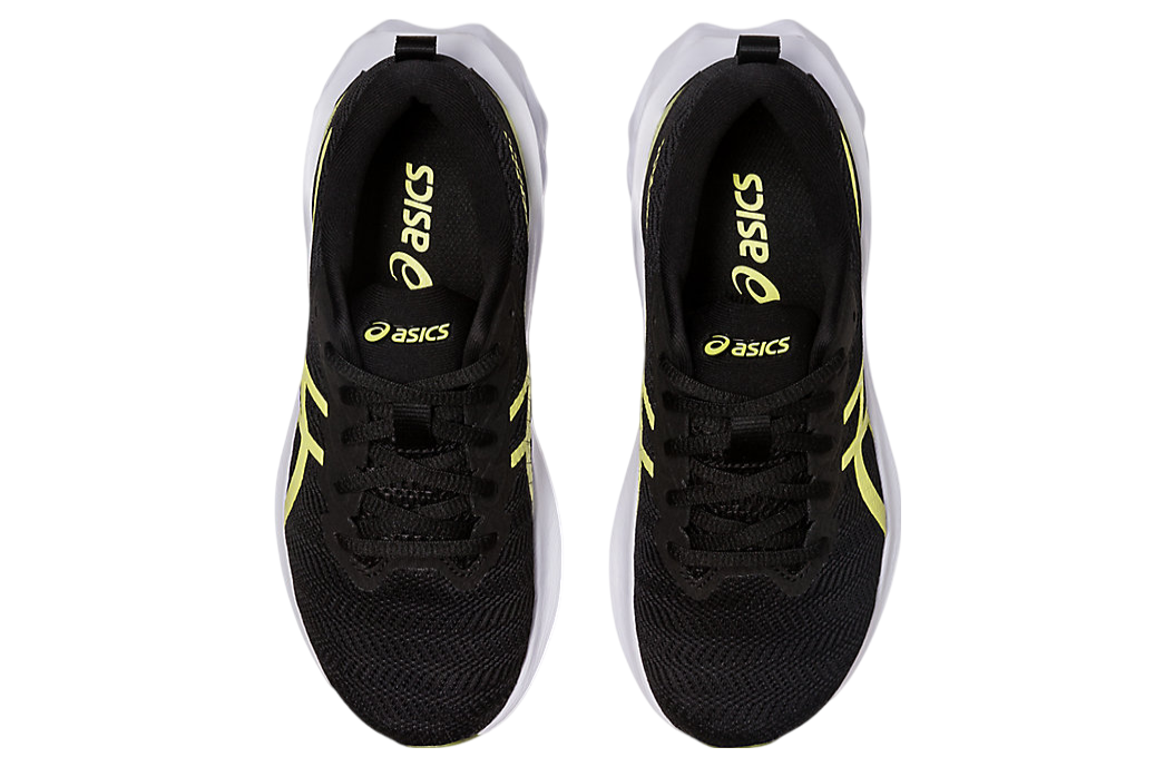 Asics Novablast 2 GS Black / Glow Yellow