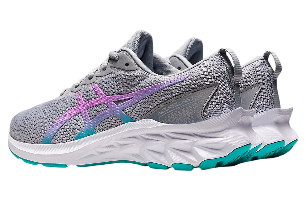 Asics Novablast 2 GS Piedmont Grey / Lavender Glow