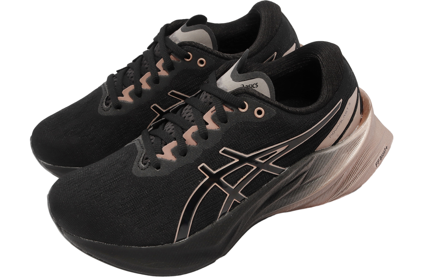 Asics Novablast 3 Platinum WMNS Black / Rose Gold