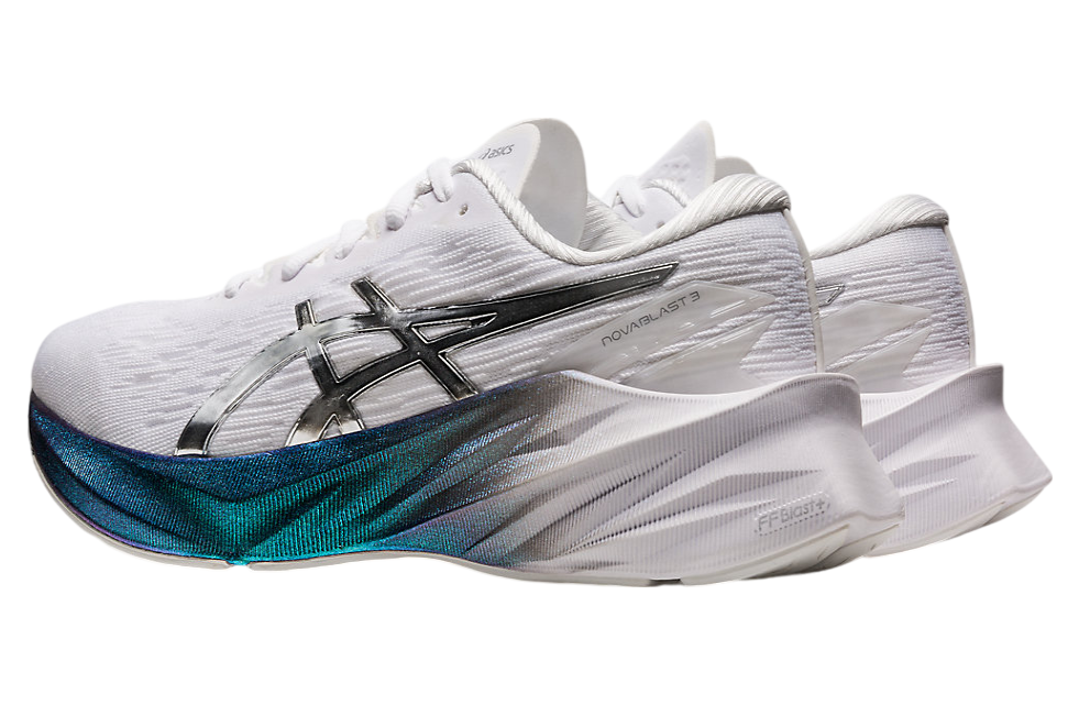 Asics Novablast 3 Platinum WMNS White / Pure Silver