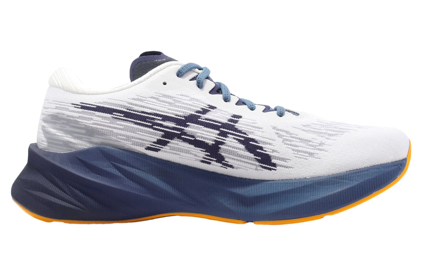 Asics Novablast 3 White / Deep Ocean