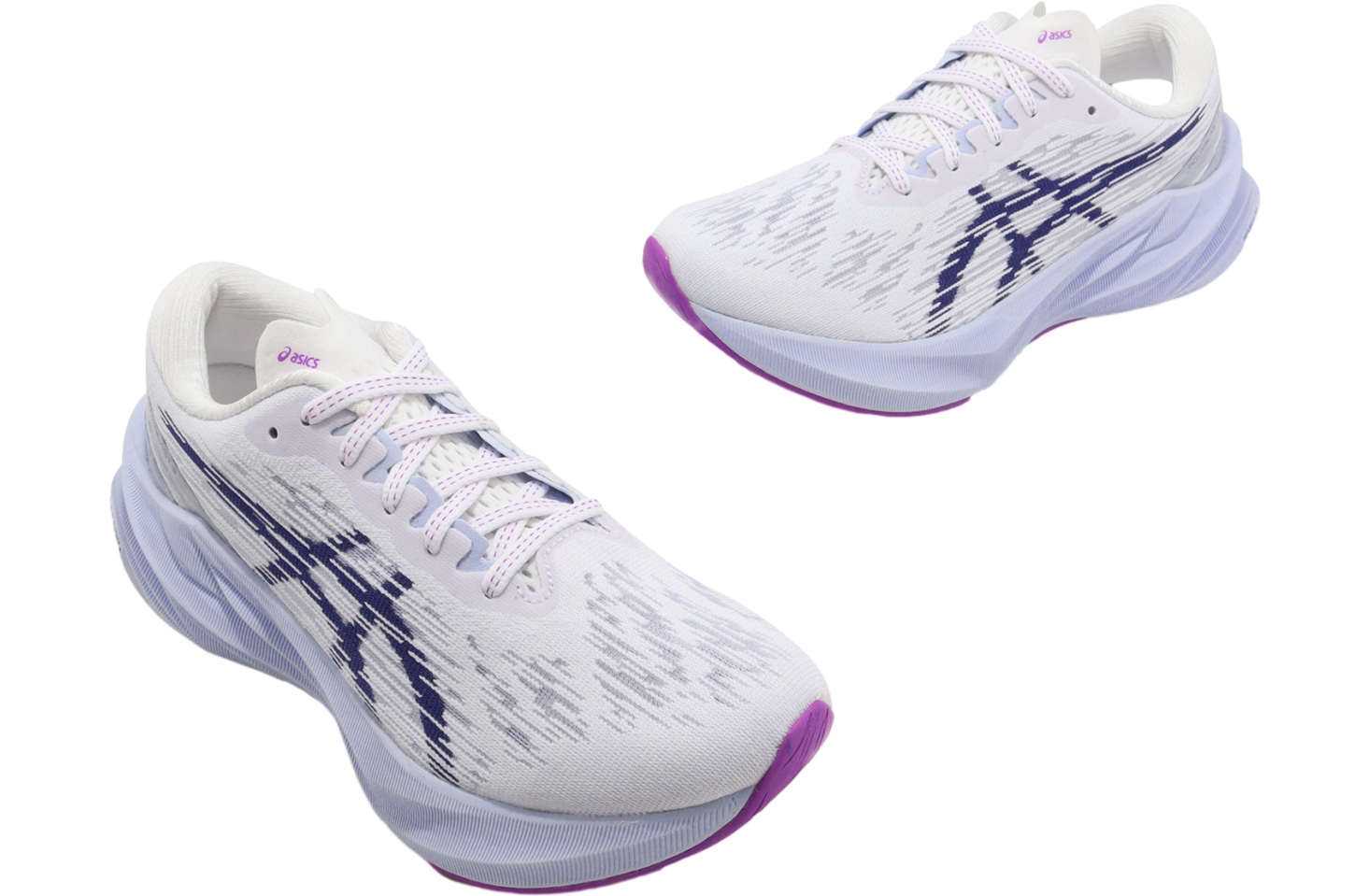 Asics Novablast 3 WMNS White / Dive Blue - Sep 2022