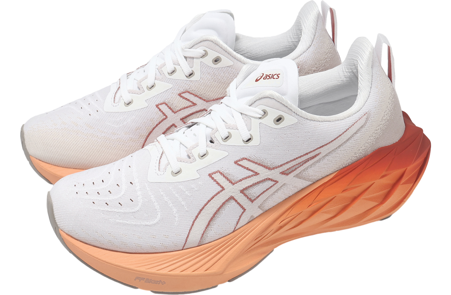 Asics NovaBlast 4 2E Wide White / Moonrock