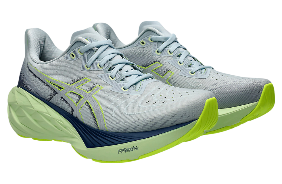 Asics Novablast 4 Cool Grey / Blue Expanse