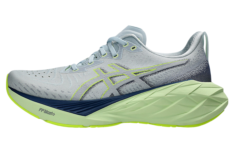 Asics Novablast 4 Cool Grey / Blue Expanse