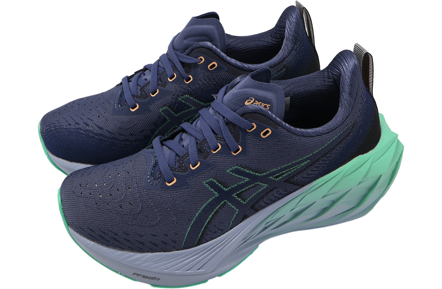 Asics NovaBlast 4 D Wide WMNS Thunder Blue / Blue Expanse