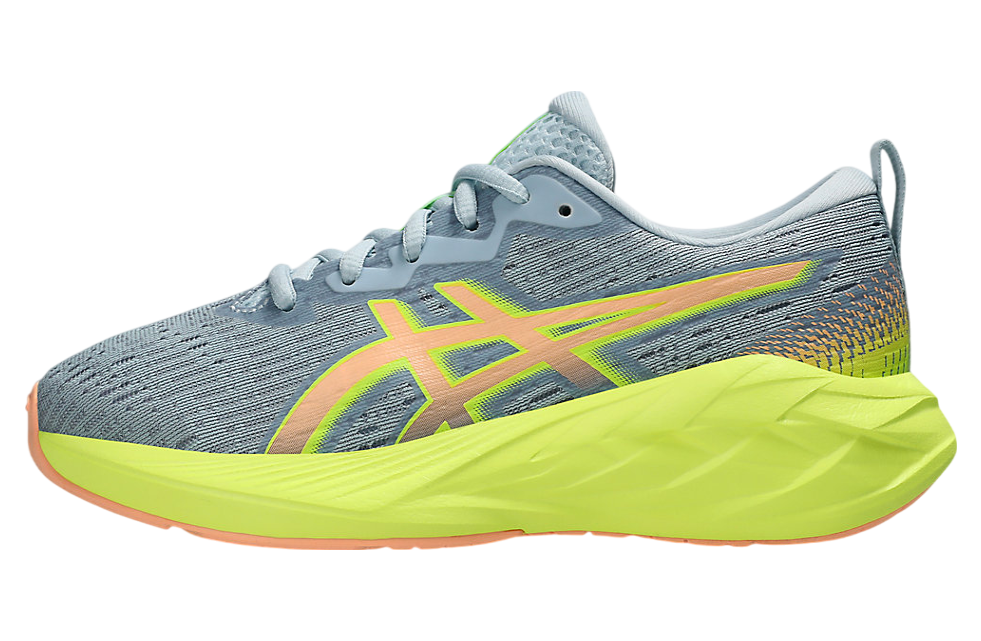 Asics Novablast 4 GS Cool Grey / Bright Sunstone