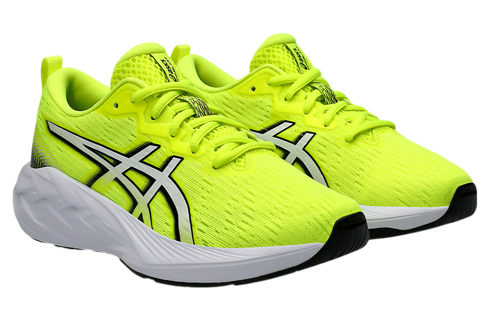 Asics Novablast 4 GS Safety Yellow / White