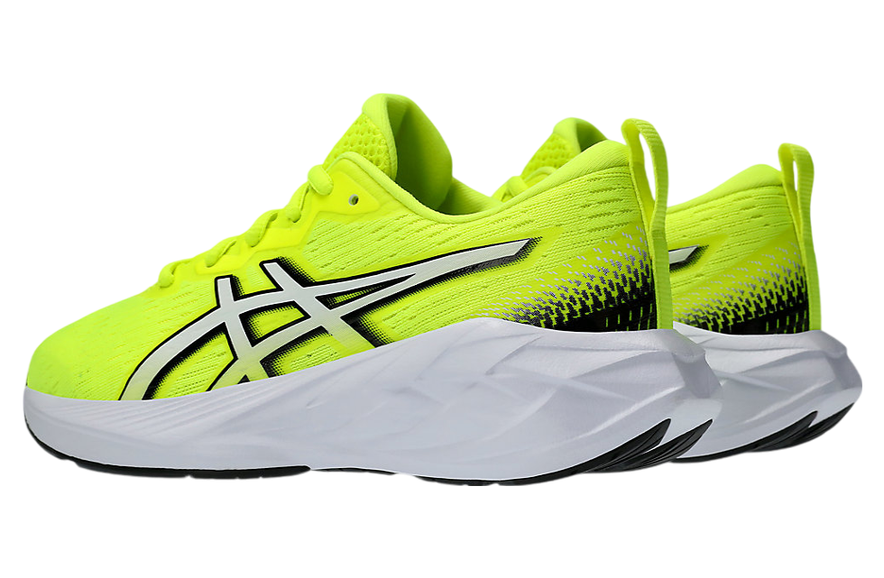 Asics Novablast 4 GS Safety Yellow / White