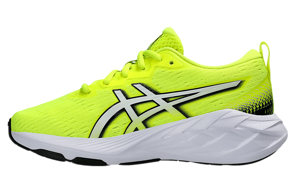 Asics Novablast 4 GS Safety Yellow / White