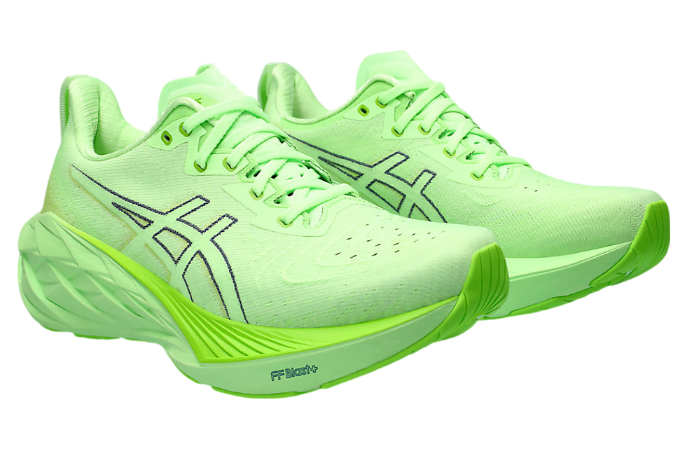 Asics Novablast 4 Illuminate Green / Lime Burst