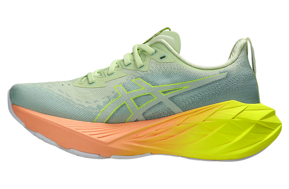 Asics Novablast 4 Paris WMNS Cool Matcha / Safety Yellow