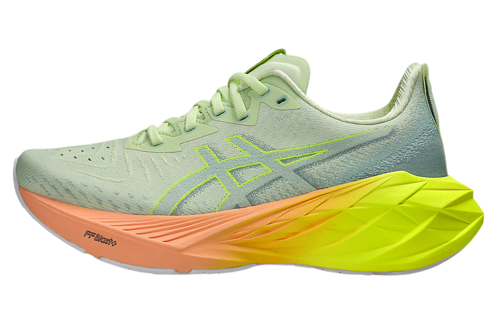 Asics Novablast 4 Paris WMNS Cool Matcha / Safety Yellow