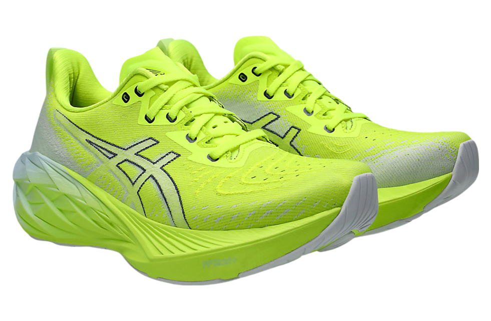 Asics Novablast 4 Safety Yellow / Cool Grey