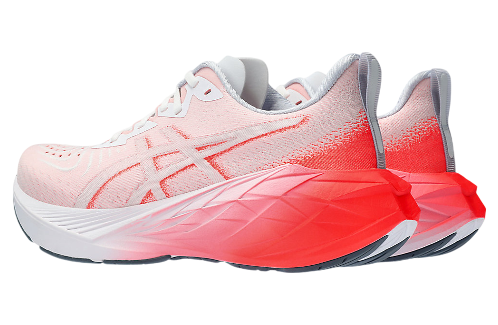 Asics Novablast 4 Wmns White / Sunrise Red