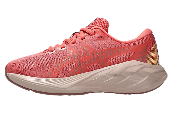 Asics Novablast 5 GS Dark Pink Clay / Rubble Red