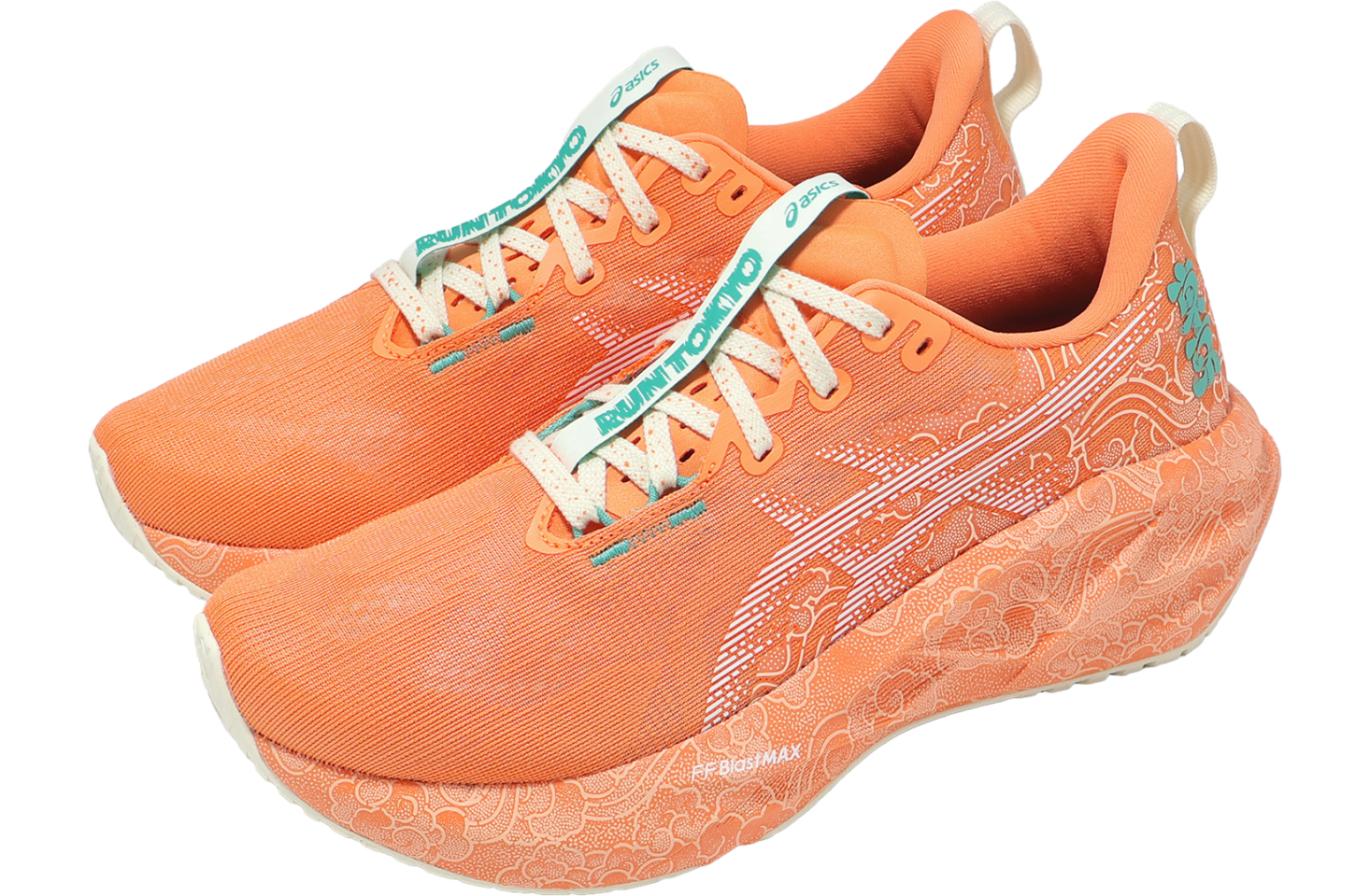 Asics Novablast 5 Tokyo Sun Peach / White