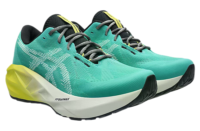 Asics Novablast 5 TR Aurora Green / Light Dust