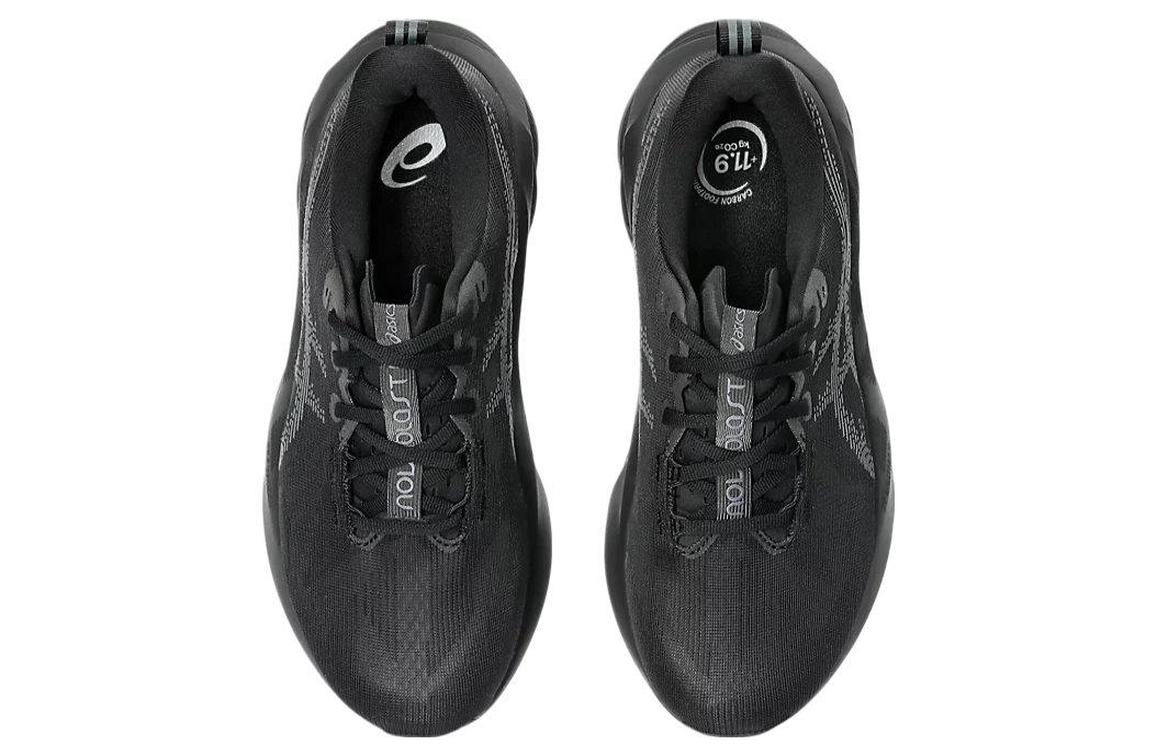Asics Novablast 5 Wide Black / Carrier Grey - Jan 2025 Asics Novablast 5 Wide Black / Carrier Grey - Jan 2025