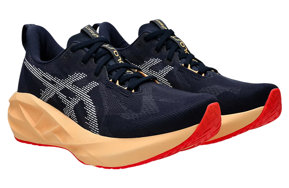 Asics Novablast 5 Wide Midnight / Orange Glow - Jun 2025