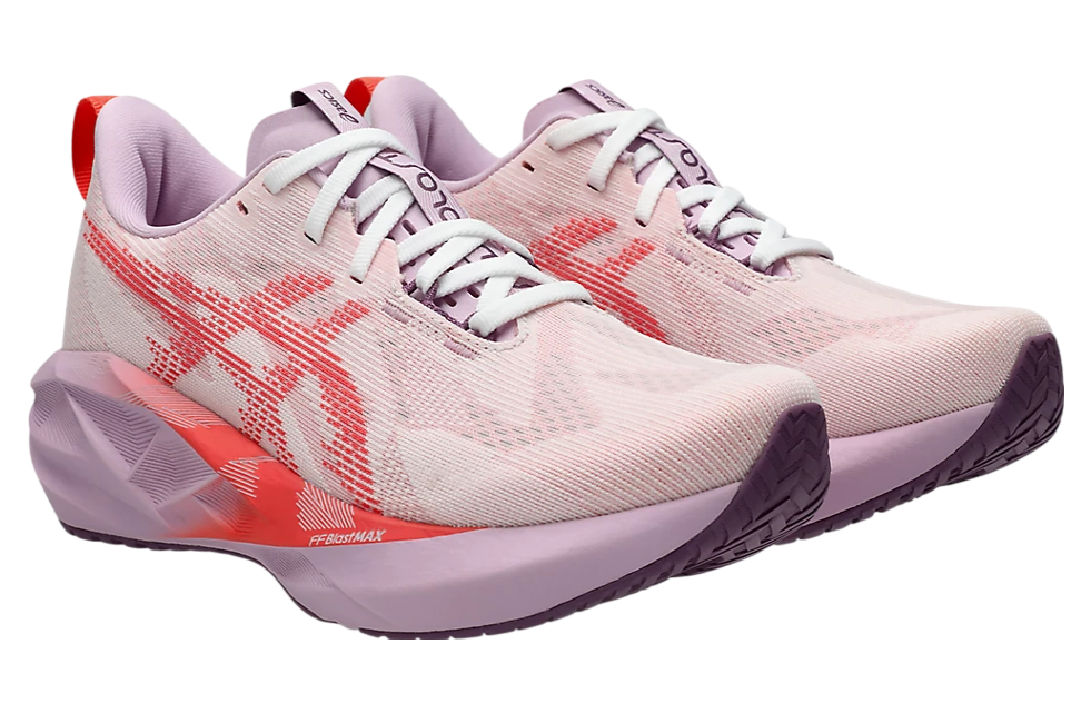 Asics Novablast 5 Wide WMNS White / Coral Reef
